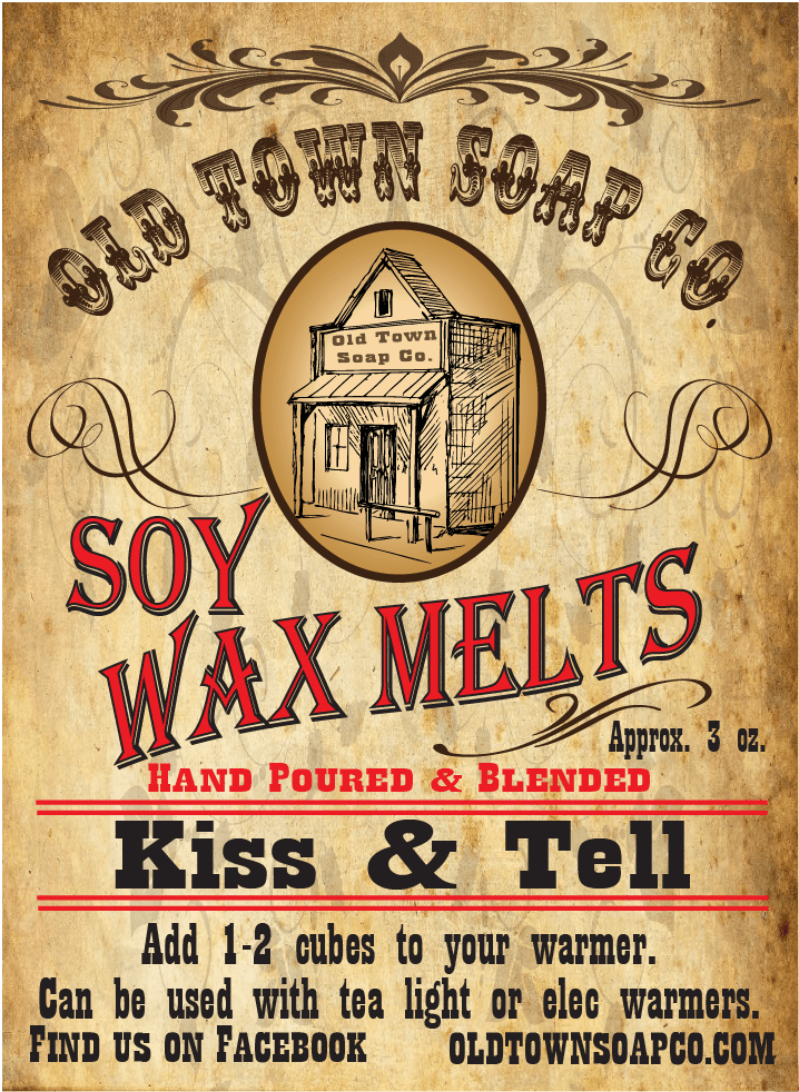Kiss &amp; Tell -Wax Melts - Old Town Soap Co.