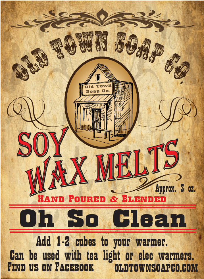 Oh So Clean -Wax Melts - Old Town Soap Co.