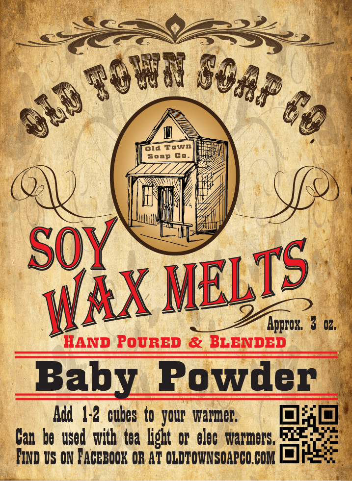 Baby Powder -Wax Melts - Old Town Soap Co.