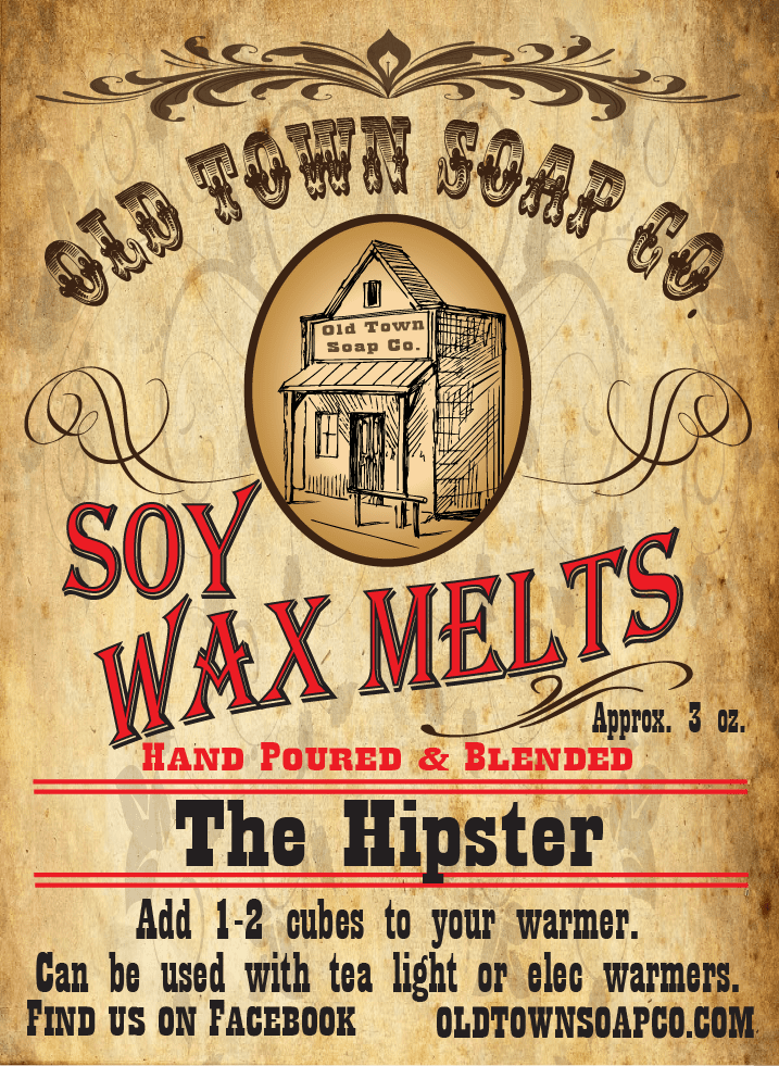 The Hipster -Wax Melts - Old Town Soap Co.