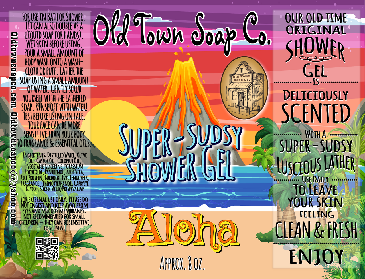 Aloha -Shower Gel - Old Town Soap Co.