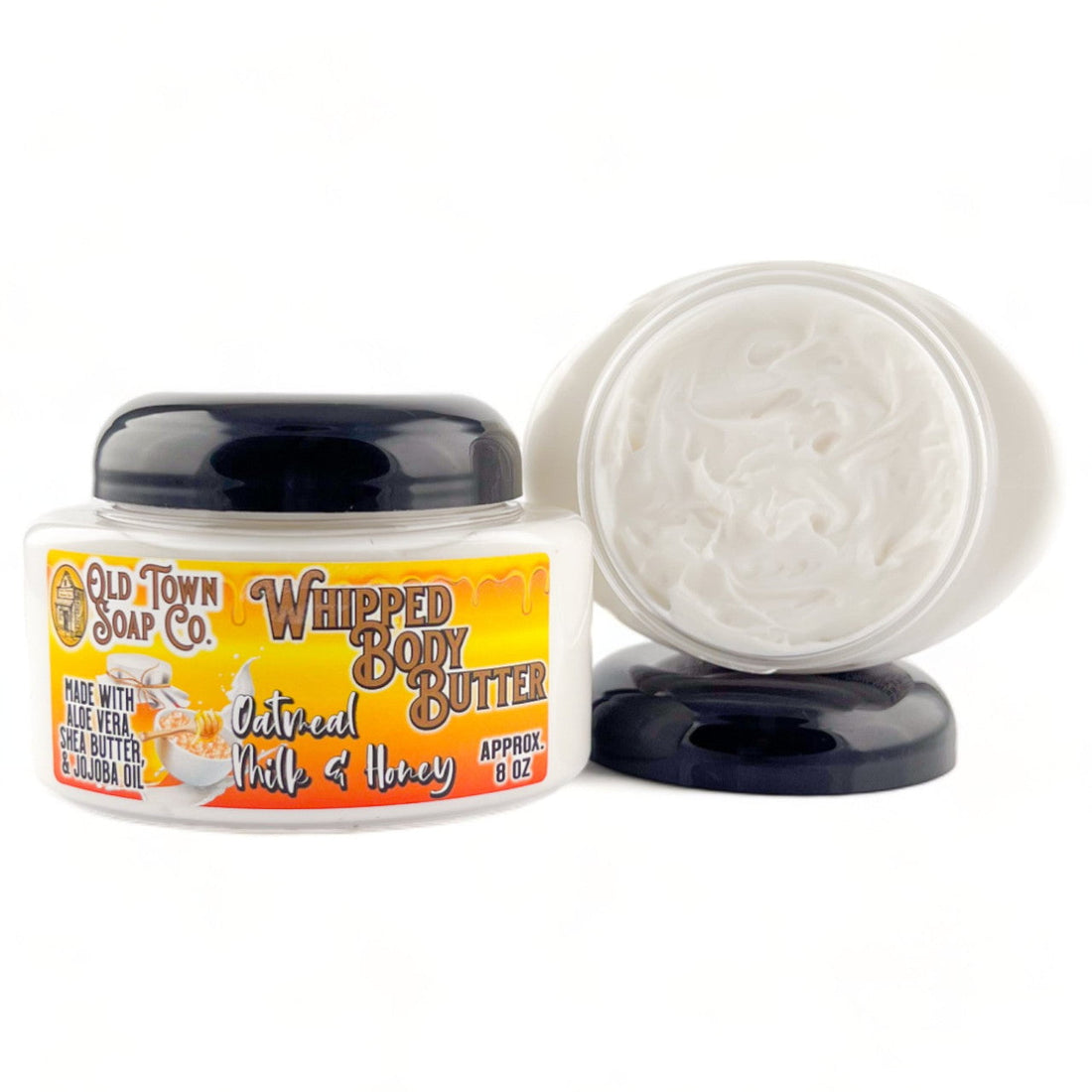 Oatmeal, Milk &amp; Honey -Whipped Body Butter - Old Town Soap Co.