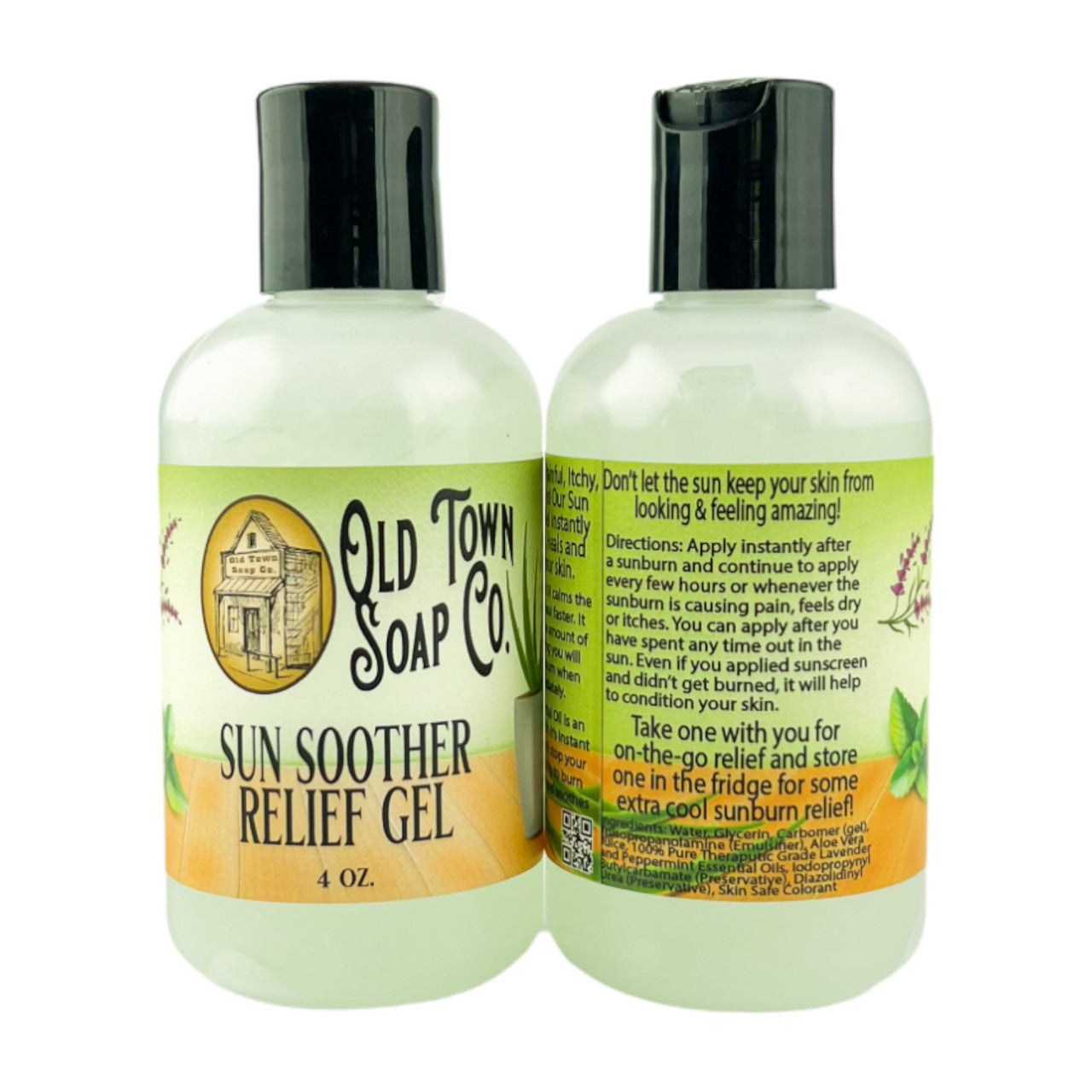 Sun Soother Relief Gel - Old Town Soap Co.