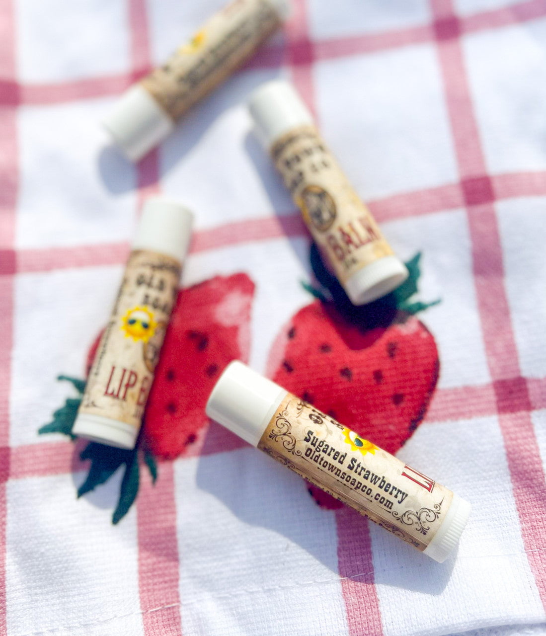 Moisturizing Lip Balm - Pick Your Flavor - Old Town Soap Co.