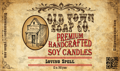 Loving Spell - 12oz. Candles - Old Town Soap Co.