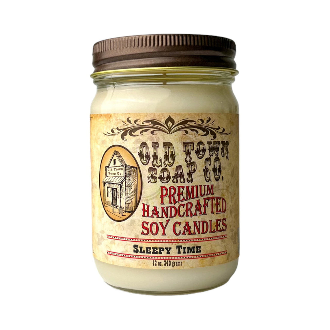 Sleepy Time - 12oz. Candle - Old Town Soap Co.