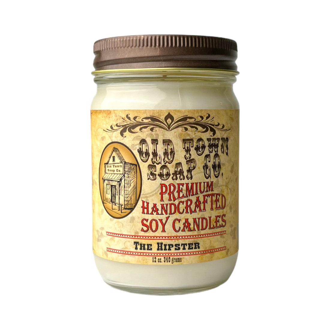 The Hipster - 12oz. Candles - Old Town Soap Co.