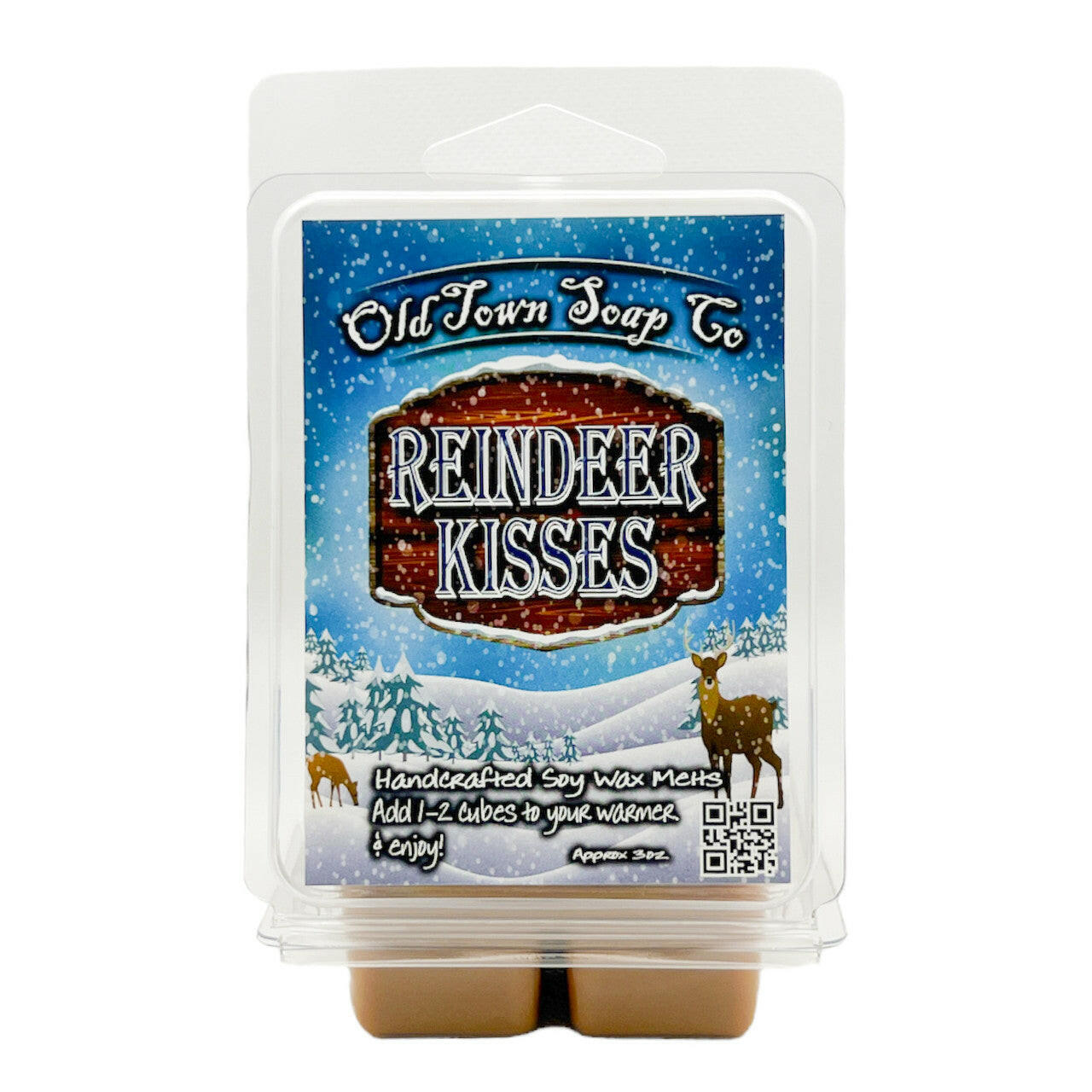 Reindeer Kisses -Wax Melts - Old Town Soap Co.
