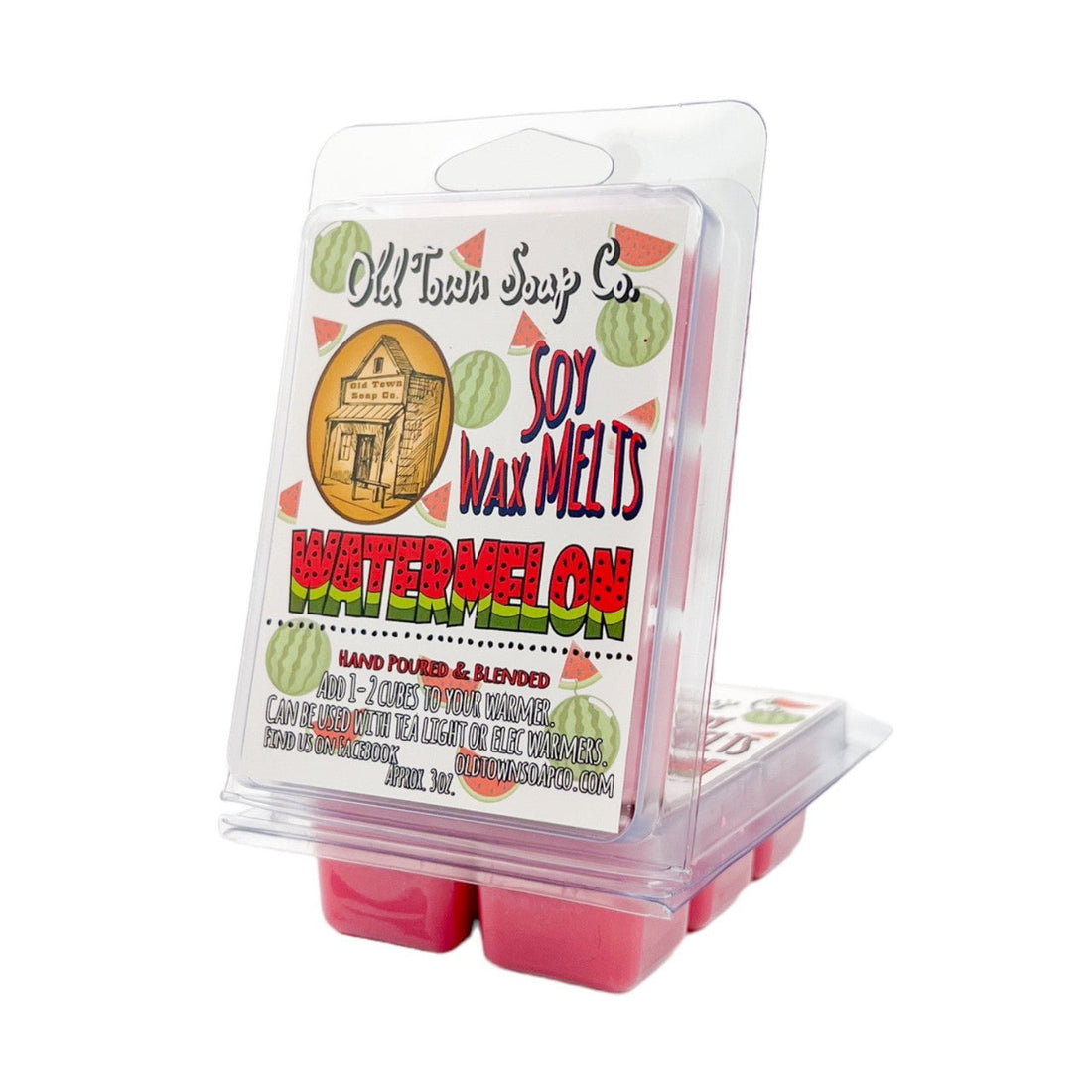 Watermelon -Wax Melts - Old Town Soap Co.