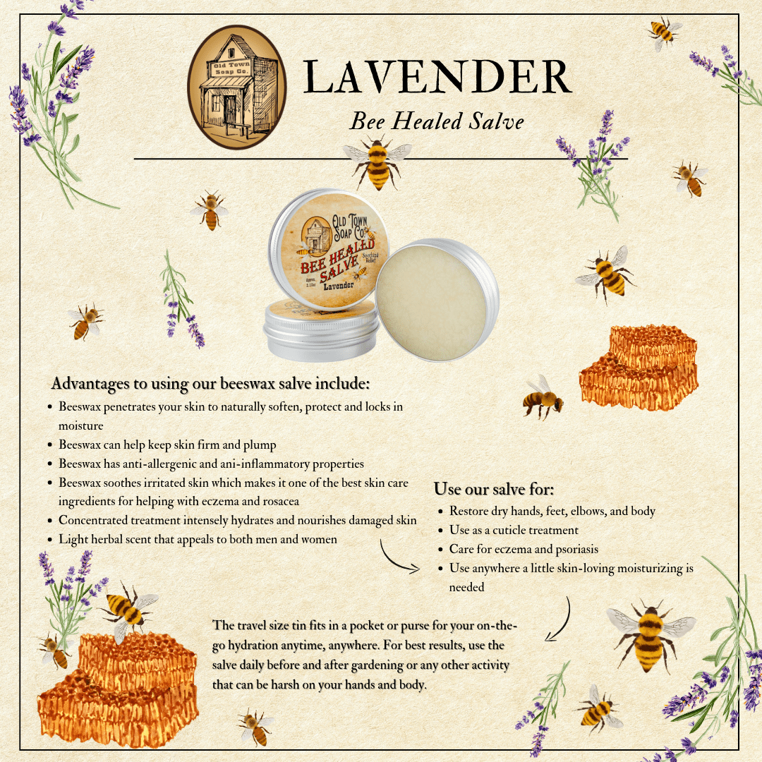 Lavender Bee Healed Salve - Old Town Soap Co.